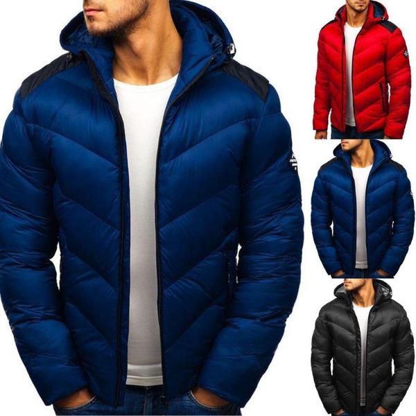 men's down & parkas jacket warm thick hooded quilted casual waterproof autumn winter, Black
men's down & parkas jacket warm thick hooded quilted casual waterproof autumn winter, Black