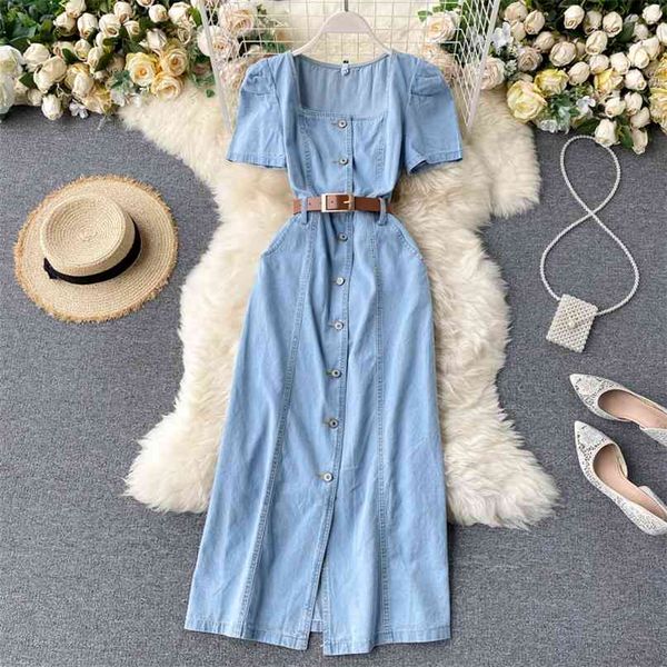 women summer fashion retro square collar short sleeve elegant high waist slimming dress vestidos n362 210527, Black;gray
women summer fashion retro square collar short sleeve elegant high waist slimming dress vestidos n362 210527, Black;gray
