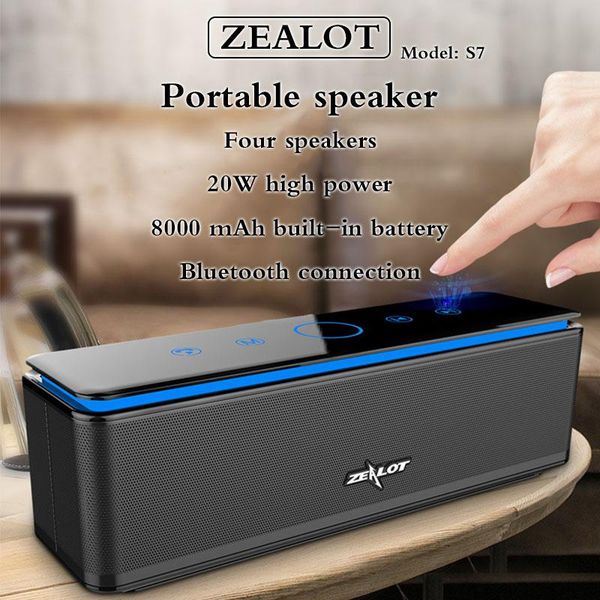 mini speakers zealot portable speaker supports bluetooth tf card audio cable usb wireless music hands-call heavy bass
mini speakers zealot portable speaker supports bluetooth tf card audio cable usb wireless music hands-call heavy bass