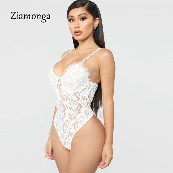 women's jumpsuits & rompers ziamonga women body 2021 see through sheer mesh lace bodysuit sleeveless black feminino short overalls, Black;white
women's jumpsuits & rompers ziamonga women body 2021 see through sheer mesh lace bodysuit sleeveless black feminino short overalls, Black;white