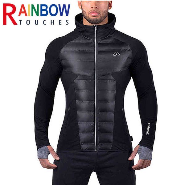 rainbowtouch new motorcycle winter fitns sports training hooded et thickening short style leisure zipper men coat, Black
rainbowtouch new motorcycle winter fitns sports training hooded et thickening short style leisure zipper men coat, Black