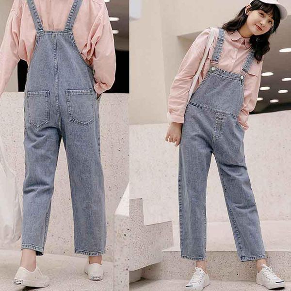 women's jumpsuits & rompers women denim loose casual harem cropped jeans overalls jumpsuit with pockets bib, Black;white
women's jumpsuits & rompers women denim loose casual harem cropped jeans overalls jumpsuit with pockets bib, Black;white
