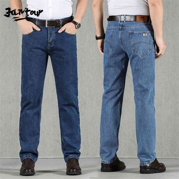 autumn winter jeans men 100% cotton loose straight denim pants business classic overalls trousers big size 40 42 210331, Blue
autumn winter jeans men 100% cotton loose straight denim pants business classic overalls trousers big size 40 42 210331, Blue