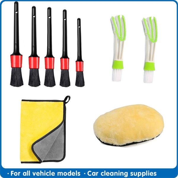 interior decorations car cleaning detailing brush set dirt dust clean for motorcycle universal exterior leather air vents
interior decorations car cleaning detailing brush set dirt dust clean for motorcycle universal exterior leather air vents