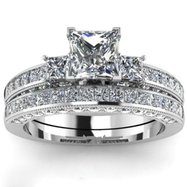 wedding rings 2021 explosive accessories selling crystal european and american ladies ring couple jewelry, Slivery;golden
wedding rings 2021 explosive accessories selling crystal european and american ladies ring couple jewelry, Slivery;golden