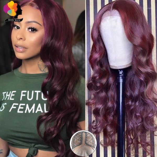 remyblue 13*1 dark red burgundy body wave lace part wig pre plucked 150% human hair wigs peruvian remy wig1, Black;brown
remyblue 13*1 dark red burgundy body wave lace part wig pre plucked 150% human hair wigs peruvian remy wig1, Black;brown