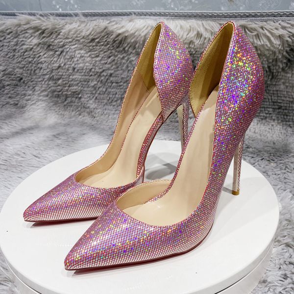 fashion bling women shoes pointy toe d'orsay high heel glitter wedding party ladies sparkly slip on stiletto pumps pink big size 33-45, Black
fashion bling women shoes pointy toe d'orsay high heel glitter wedding party ladies sparkly slip on stiletto pumps pink big size 33-45, Black