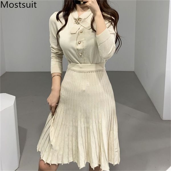 autumn korean knitted two piece skirt sets women single-breasted + pleated outfits elegant fashion ladies 210513, White
autumn korean knitted two piece skirt sets women single-breasted + pleated outfits elegant fashion ladies 210513, White