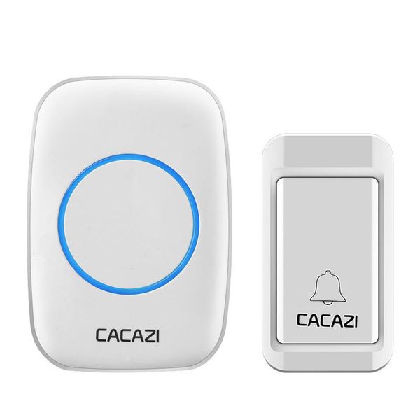 doorbells cacazi self-powered wireless home doorbell, waterproof door chime kit with 1 plug-in receivers and button, us plug
doorbells cacazi self-powered wireless home doorbell, waterproof door chime kit with 1 plug-in receivers and button, us plug