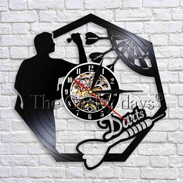 wall clocks darts decor modern design clock dart board record personality decoration for night club pub
wall clocks darts decor modern design clock dart board record personality decoration for night club pub