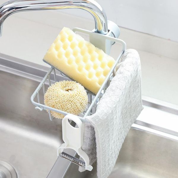 1pcs faucet storage rack hanging sponge cloth sink drain with hook kitchen bathroom clip type soap shelves
1pcs faucet storage rack hanging sponge cloth sink drain with hook kitchen bathroom clip type soap shelves