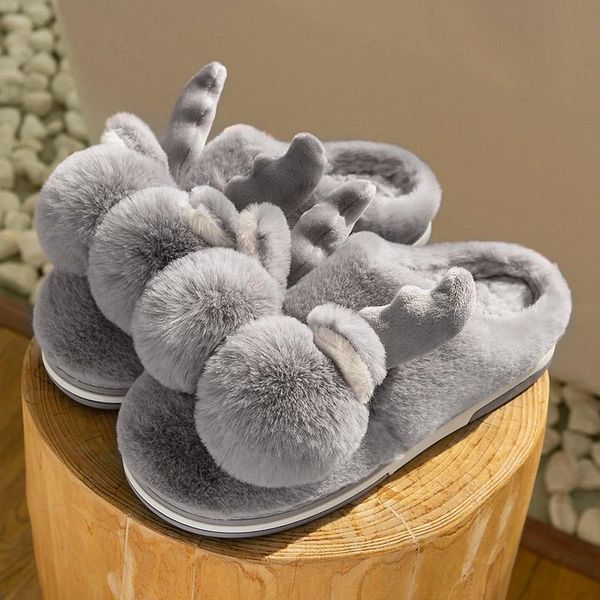 women slippers warm winter plush woman home shoes animal cute ladies casual flats fashion shoe female footwear indoor 2021, Black
women slippers warm winter plush woman home shoes animal cute ladies casual flats fashion shoe female footwear indoor 2021, Black