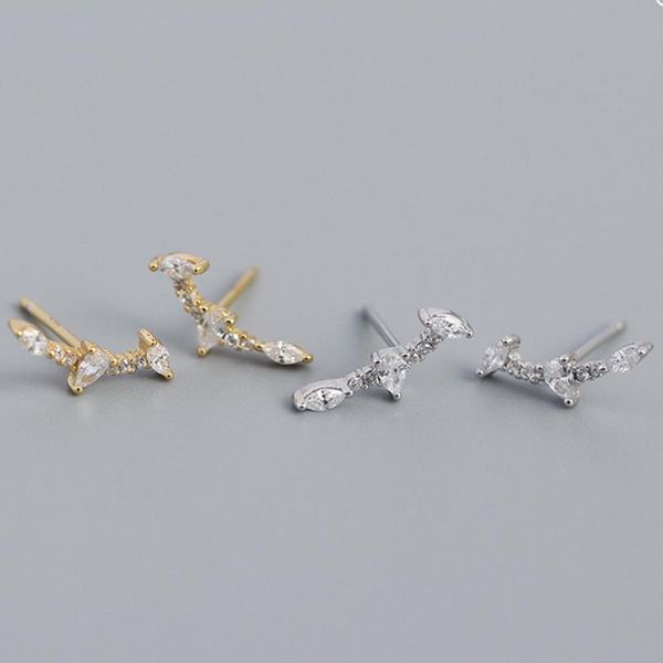 stud ins european french luxury earrings long shape 5a zircons versatile accessories for women 925 sterling silver, Golden;silver
stud ins european french luxury earrings long shape 5a zircons versatile accessories for women 925 sterling silver, Golden;silver