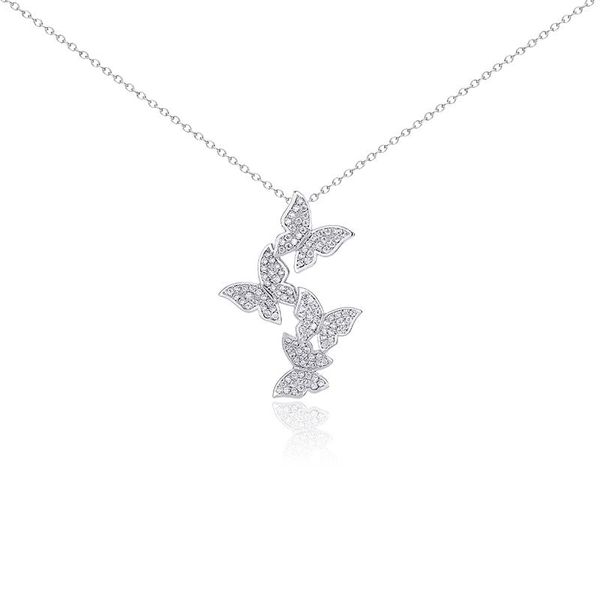 pendant necklaces xiumeiyizu arrival micro pave cubic zircon butterfly & pendants for women jewelry cz wedding necklace, Silver
pendant necklaces xiumeiyizu arrival micro pave cubic zircon butterfly & pendants for women jewelry cz wedding necklace, Silver