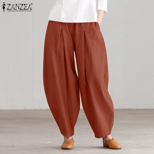 women's pants & capris loose elastic waist women casual harem fashion elegant solid trousers oversized vocation pantalon palazzo fema, Black;white
women's pants & capris loose elastic waist women casual harem fashion elegant solid trousers oversized vocation pantalon palazzo fema, Black;white