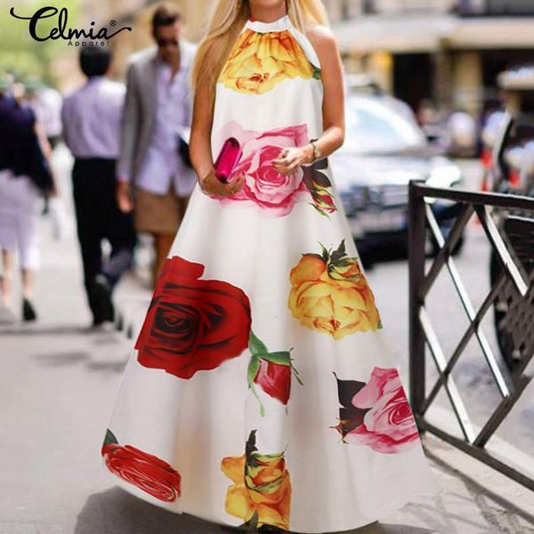 casual dresses women summer dress celmia halter floral print bohemian sundress sleeveless loose party plus size maxi vestidos 1j3r, Black;gray
casual dresses women summer dress celmia halter floral print bohemian sundress sleeveless loose party plus size maxi vestidos 1j3r, Black;gray