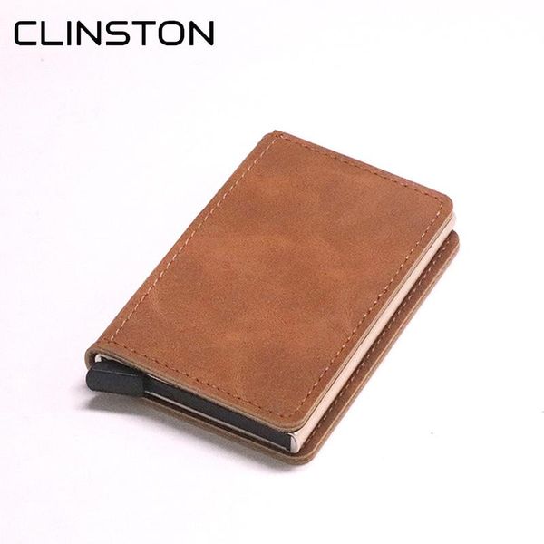card holders 2021 metal mini wallet rfid fashion brand id holder anti-thief men's slim with paper pocket for man gift, Brown;gray
card holders 2021 metal mini wallet rfid fashion brand id holder anti-thief men's slim with paper pocket for man gift, Brown;gray