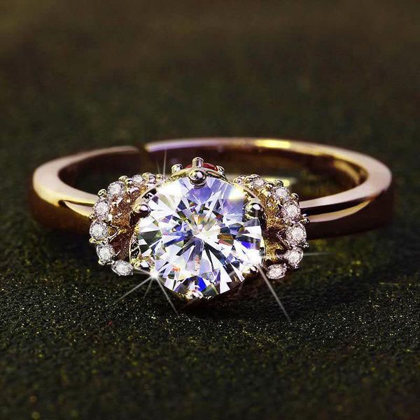 wedding rings shiny round crystal zircon ring for women engagement party female jewelry hand accessories valentine her, Slivery;golden
wedding rings shiny round crystal zircon ring for women engagement party female jewelry hand accessories valentine her, Slivery;golden