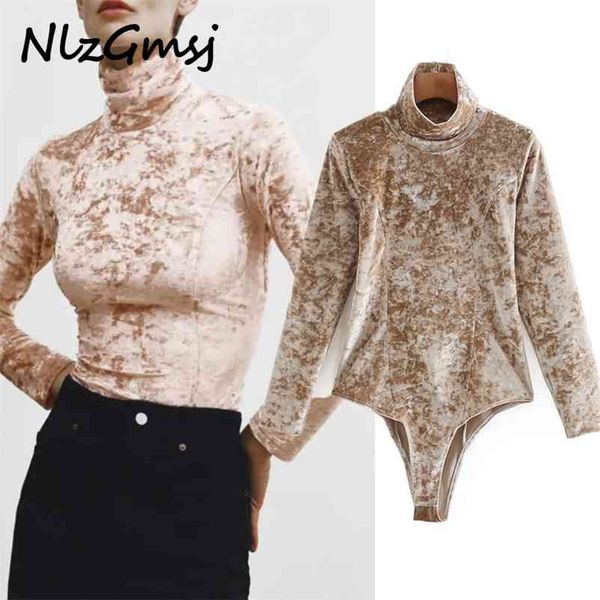 bodysuit women fashion velvet bodysuit vintage female chic jumpsuits long sleeve high neck bottom bodysuits 210628, Black;white
bodysuit women fashion velvet bodysuit vintage female chic jumpsuits long sleeve high neck bottom bodysuits 210628, Black;white