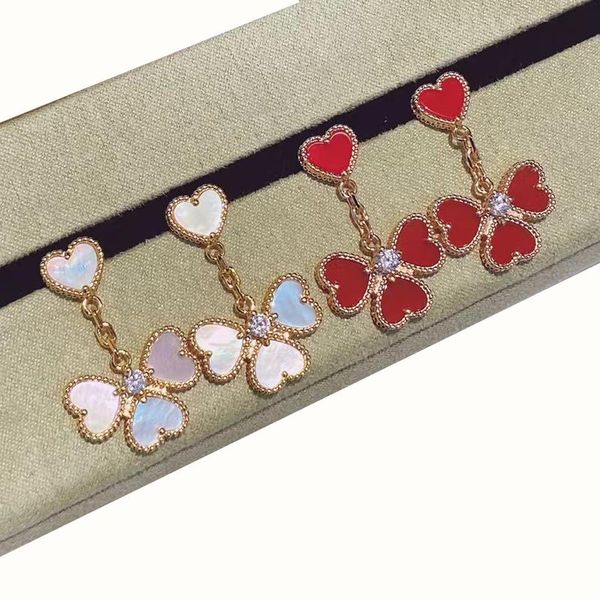 dangle & chandelier lovely hearts pendant earrings white shell rose gold for women gift original brand jewelry, Silver
dangle & chandelier lovely hearts pendant earrings white shell rose gold for women gift original brand jewelry, Silver