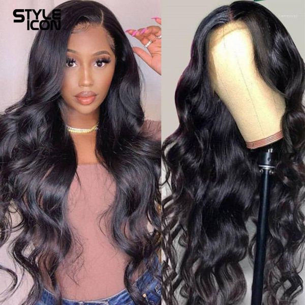 brazilian body wave lace front human hair wigs 30 inch wig remy 13*4 frontal closure for black women1, Black;brown
brazilian body wave lace front human hair wigs 30 inch wig remy 13*4 frontal closure for black women1, Black;brown