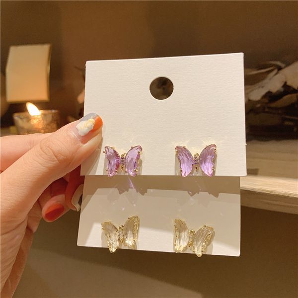 budrovky girls dreamy immortal glass crystal butterfly ear stud women ins mori simple earringsdio chan contact, Silver
budrovky girls dreamy immortal glass crystal butterfly ear stud women ins mori simple earringsdio chan contact, Silver