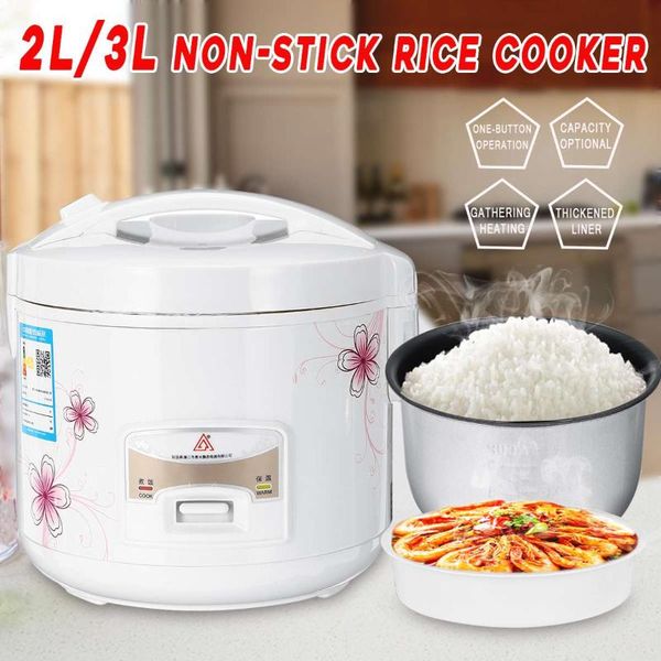 warmtoo electric non-stick inner rice cooker 2l 3l household steamer cooking pot kitchen appliances easy to clean durable cookers
warmtoo electric non-stick inner rice cooker 2l 3l household steamer cooking pot kitchen appliances easy to clean durable cookers