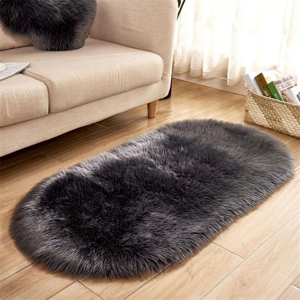 blcak faux fur rugs 100*180cm oval artificial sheepskin long hair carpet floor wool fluffy soft mat bedroom for living room carpets
blcak faux fur rugs 100*180cm oval artificial sheepskin long hair carpet floor wool fluffy soft mat bedroom for living room carpets