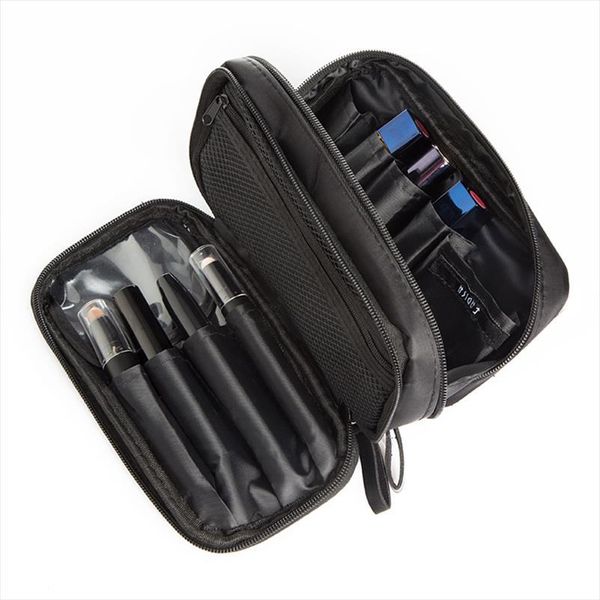 double layer cosmetic bag waterproof brushes lipstick toiletry travel organizer makeup cases pouch beauty accessories supplies
double layer cosmetic bag waterproof brushes lipstick toiletry travel organizer makeup cases pouch beauty accessories supplies