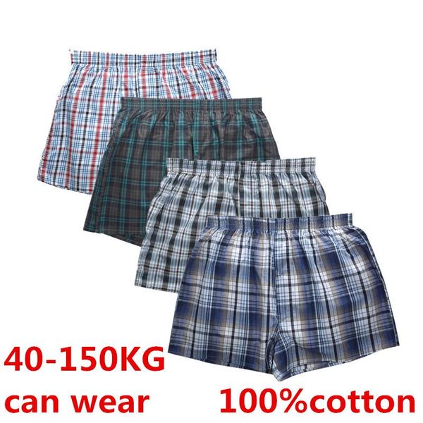 men's sleepwear 4pcs boxer men underwear cotton man short breathable plaid woven shorts male underpants plus size pajamas sleep bottoms, Black;brown
men's sleepwear 4pcs boxer men underwear cotton man short breathable plaid woven shorts male underpants plus size pajamas sleep bottoms, Black;brown