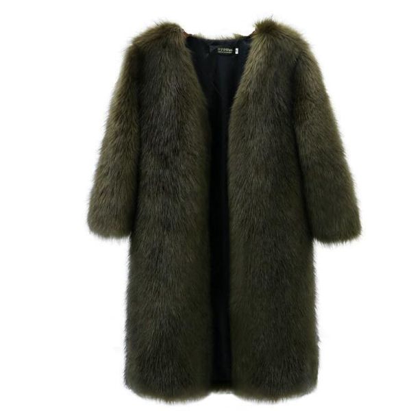 women's leather & faux autumn green mink jacket womens clothes winter warm medium long fur coat women sleeve jaqueta de couro, Black
women's leather & faux autumn green mink jacket womens clothes winter warm medium long fur coat women sleeve jaqueta de couro, Black