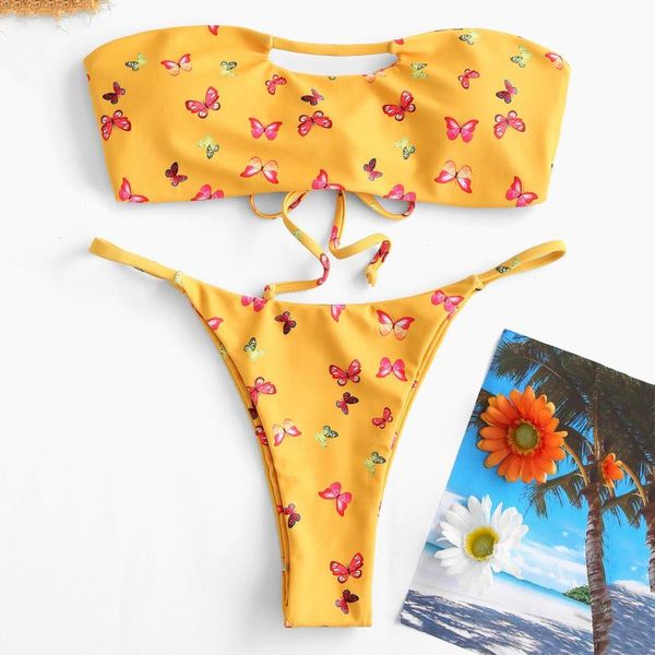 women two piece butterfly print split sets plus size beachwear female swimsuit bikini mid waist bather bathing suit swim gym clothing, White;black
women two piece butterfly print split sets plus size beachwear female swimsuit bikini mid waist bather bathing suit swim gym clothing, White;black