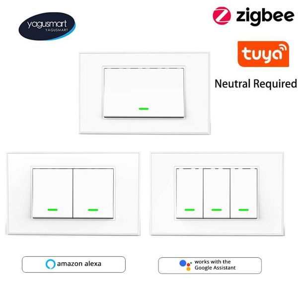 smart home control yagusmart tuya zigbee switch neutral required push button 1 2 3 gang alexa google voice app remote
smart home control yagusmart tuya zigbee switch neutral required push button 1 2 3 gang alexa google voice app remote