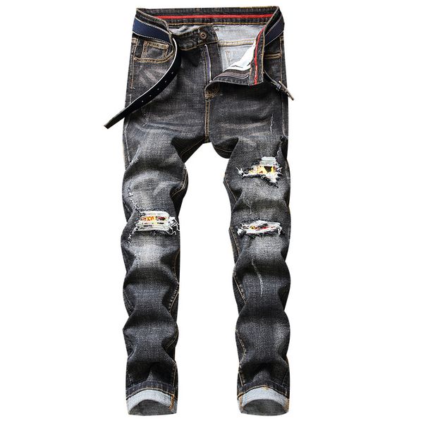 mens skinny jeans denim hip hop striped stretch slim fit hip hop trousers male pants stitching jeans plus size, Blue
mens skinny jeans denim hip hop striped stretch slim fit hip hop trousers male pants stitching jeans plus size, Blue