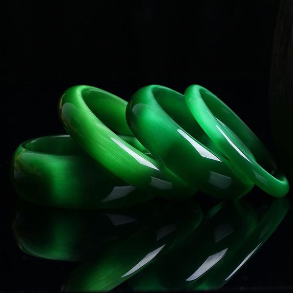 bangle genuine bright green natural cat eye stone crystal bangles women lucky gift help marriage bracelet jewelry accessories, Black
bangle genuine bright green natural cat eye stone crystal bangles women lucky gift help marriage bracelet jewelry accessories, Black