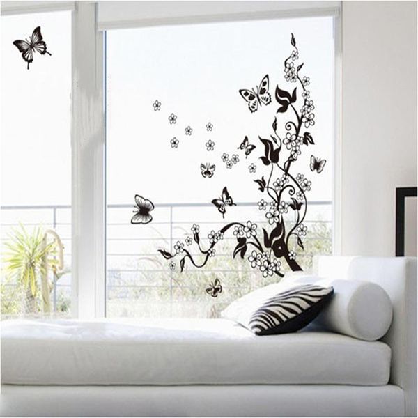 wall stickers fashion romantic flower sticker art decal background decoration home decor butterfly 3d wallpaper on the
wall stickers fashion romantic flower sticker art decal background decoration home decor butterfly 3d wallpaper on the