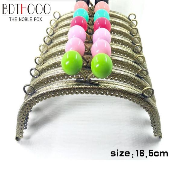 bag parts & accessories 10pcs16.5cmround metal purse frame handle for clutch making kiss clasp lock bronze tone candy bags hardware, Black
bag parts & accessories 10pcs16.5cmround metal purse frame handle for clutch making kiss clasp lock bronze tone candy bags hardware, Black