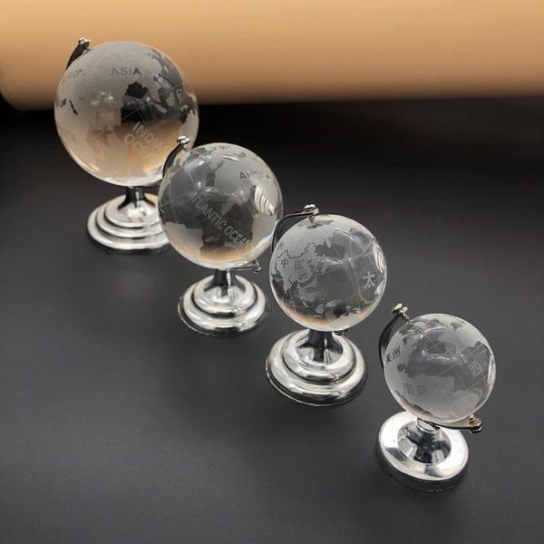 novelty items ceative furnishing articles crystal ball transparent globe a variety of sizes with silver support morld map continents
novelty items ceative furnishing articles crystal ball transparent globe a variety of sizes with silver support morld map continents