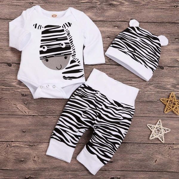 baby boy clothes born infant boys girls cartoon zebra print pants hat outfits set girl clothing ropa sets, White
baby boy clothes born infant boys girls cartoon zebra print pants hat outfits set girl clothing ropa sets, White