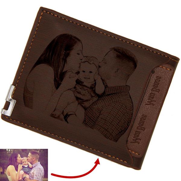 wallets custom picture wallet men casual pu leather double-fold customize laser po engraving father's day gift purse for, Red;black
wallets custom picture wallet men casual pu leather double-fold customize laser po engraving father's day gift purse for, Red;black