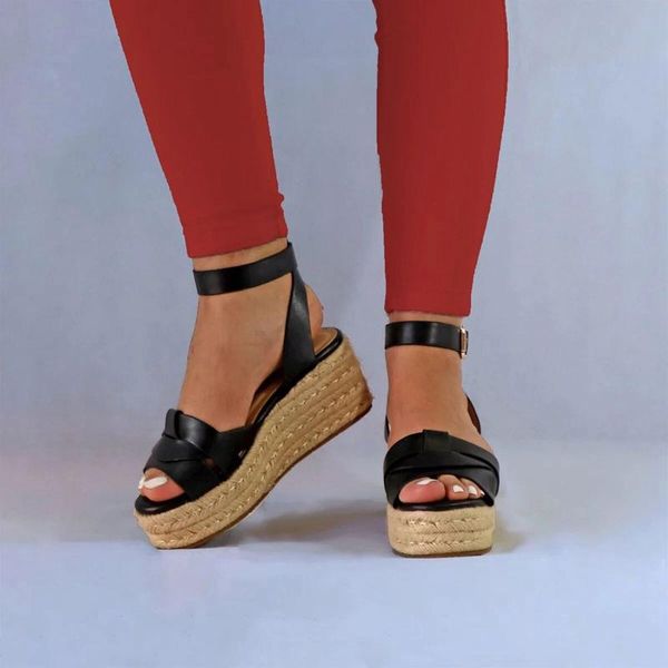 dress shoes summer women wedges sandals gladiator high heels open toe beach roman ankle strap platform ladies espadrille, Black
dress shoes summer women wedges sandals gladiator high heels open toe beach roman ankle strap platform ladies espadrille, Black
