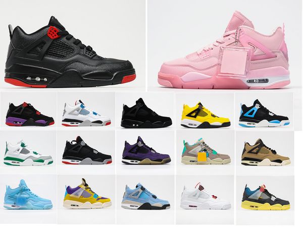 2022 jumpman og 4s mens womens basketball shoes university blue analyzes sail retro trainers outdoor running sports suitable sneakers dt, Black
2022 jumpman og 4s mens womens basketball shoes university blue analyzes sail retro trainers outdoor running sports suitable sneakers dt, Black