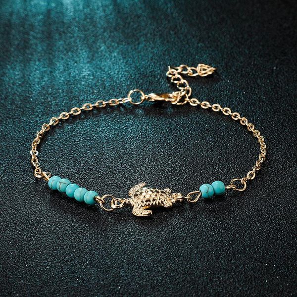 anklets bohemian fashion blue natural stone beads tortoise for women summer jewelry gifts, Red;blue
anklets bohemian fashion blue natural stone beads tortoise for women summer jewelry gifts, Red;blue