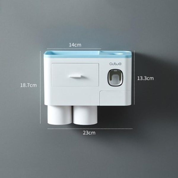 bath accessory set toothpaste dispenser squeezer wall mount storage rack toothbrush holder with cup bathroom accessories
bath accessory set toothpaste dispenser squeezer wall mount storage rack toothbrush holder with cup bathroom accessories