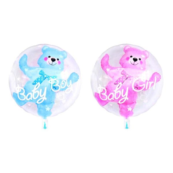 1pc double layer blue and pink bear foil balloons birthday party decorations kids air ballons baby shower globos supplies decoration
1pc double layer blue and pink bear foil balloons birthday party decorations kids air ballons baby shower globos supplies decoration