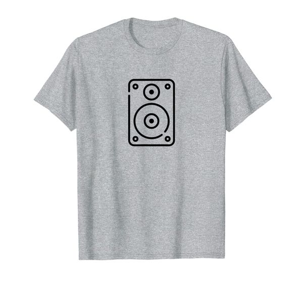 adorable special speaker shirt, White;black