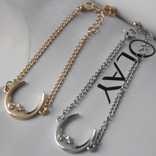 link, chain 2021 creative summer stars and moon bracelets for women party jewelry, Black
link, chain 2021 creative summer stars and moon bracelets for women party jewelry, Black