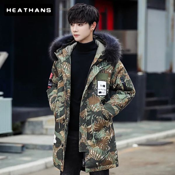 men's large leather collar camouflage et, warm korean thick et for young people, winter tights, Black
men's large leather collar camouflage et, warm korean thick et for young people, winter tights, Black
