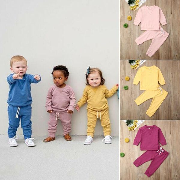 clothing sets born kid baby boy girl clothes sweatshirt + pants tracksuit 2pcs outfit set sport, White
clothing sets born kid baby boy girl clothes sweatshirt + pants tracksuit 2pcs outfit set sport, White