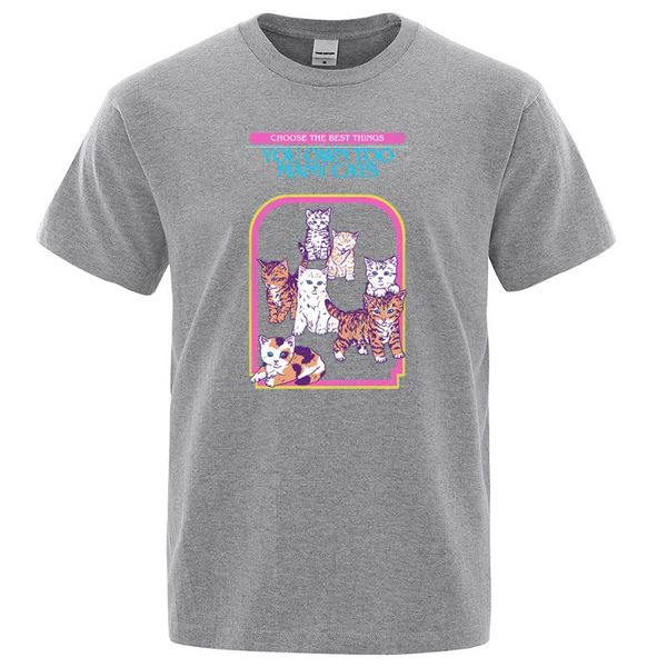 you own too many cats printing men's t shirts crewneck casual clothing oversized breathable mens t-shirt t-shirts, White;black
you own too many cats printing men's t shirts crewneck casual clothing oversized breathable mens t-shirt t-shirts, White;black